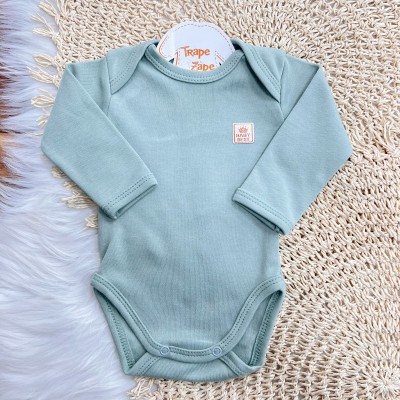 Conj. Body e Calça 100% Algodão Egípcio com Proteção UV50+ - Verde